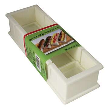 Happy Sales Plastic Oshizushi Press Sushi Box Mold - Effortless Sushi Creation