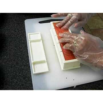 Happy Sales Plastic Sushi Box Mold - Perfect for Home Chefs