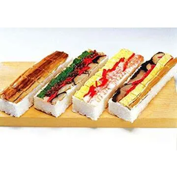 Happy Sales Plastic Sushi Box Mold - Perfect for Home Chefs