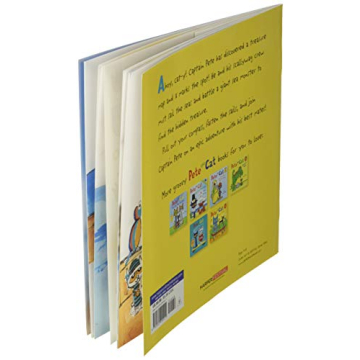 Pete the Cat Pirate Treasure Book with Stickers Kids Fun
