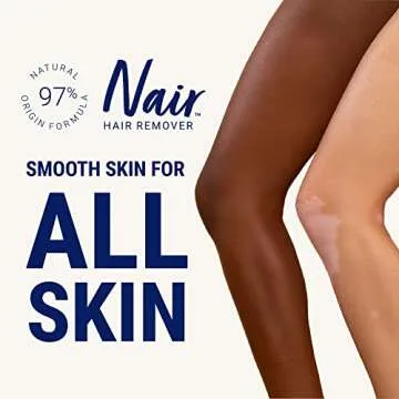 Nair Hair Remover Wax Strips for Face and Bikini, 40 Count