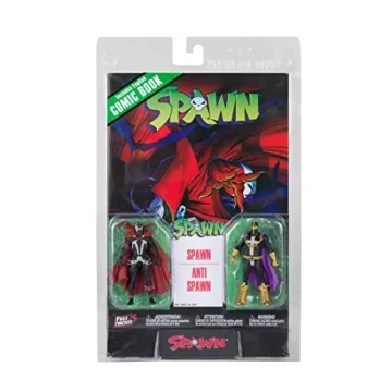 McFarlane Toys Spawn Anti-Spawn 3in Action Figures Comic