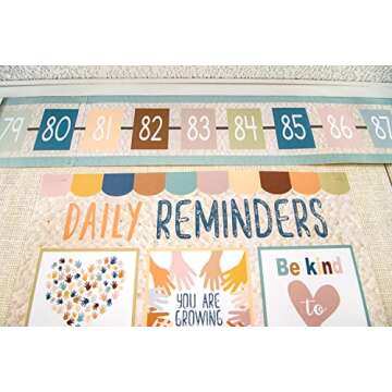 Teacher Created Resources Everyone is Welcome Number Line (-20 to +120) Bulletin Board (TCR7164)