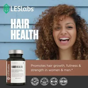 LES Labs Hair Health – Hair Growth & Nail Strength Supplement