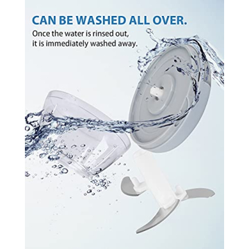 Hand-Powered Food Chopper for Efficient Kitchen Prep