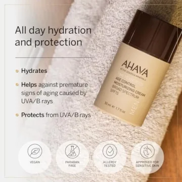 AHAVA Men's Age Control Cream - Anti-Aging Moisturizer