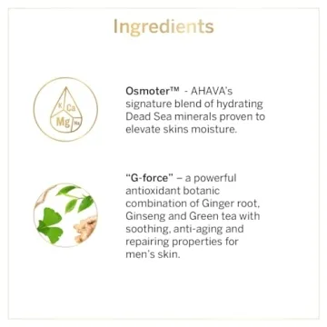 AHAVA Men's Age Control Cream - Anti-Aging Moisturizer