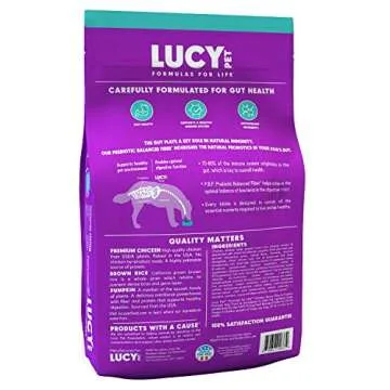 Lucy Pet Products Limited Ingredient Diet Dry Dog Food - Chicken, Brown Rice & Pumpkin, 25 lb