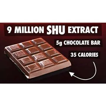 World's Hottest Chocolate Bar: Super spicy chocolate made with 9 million SHU. From Vat19.