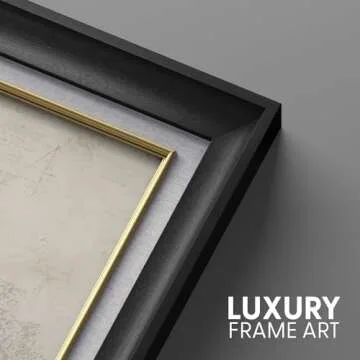 SIGNWIN Premium Frame Art Vintage Retro Forest Lake Swan Bird Portrait Animals Wilderness Illustrations Fine Art Wildlife Relax/Calm Sepia Duotone for Living Room, Bedroom, Office - 26"x36" Black