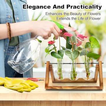 Elegant Plant Propagation Station for Mother’s Day Gifts