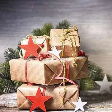 jijAcraft 328Feet Twine String, 2mm White Christmas Twine String with Gold Wire, Cotton Baker Twine, Christmas String, Heavy Duty Packaging String for DIY Crafts and Gift Wrapping