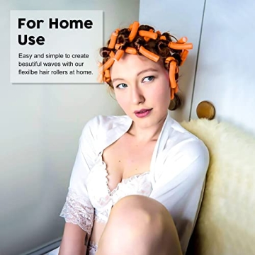 xnicx 47 pcs Flexi Rods Set for Heatless Curls