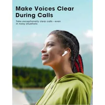 ZZU Wireless Earbuds with Big Bass and 48 Hour Playtime