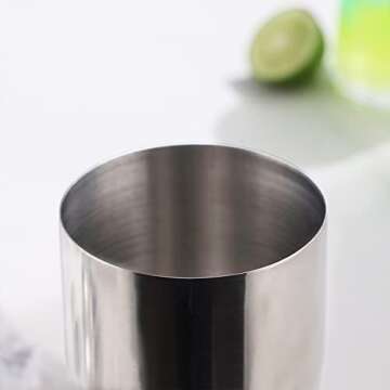 Kyraton Cocktail Shaker, Professional Grade Martini Shaker, Premium Stainless Steel Cocktail Shaker,...