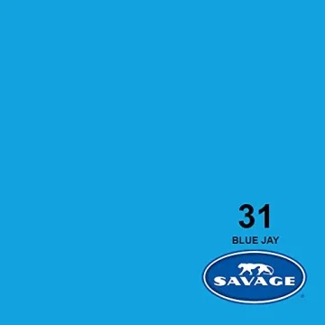 Savage Seamless Blue Jay Paper Backdrop for Photography