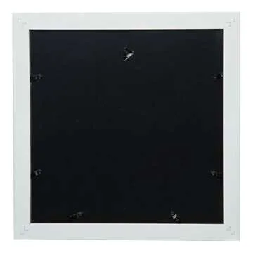 Elegant 8x8 Picture Frame with Double Mat for Display