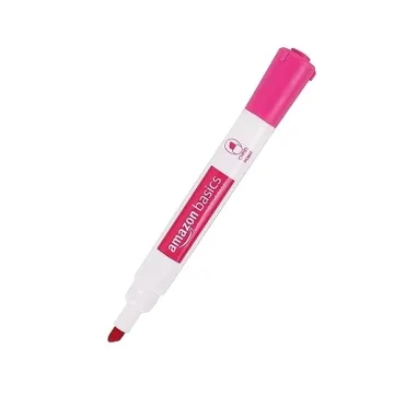 Vibrant Amazon Basics Dry Erase Markers in Assorted Colors
