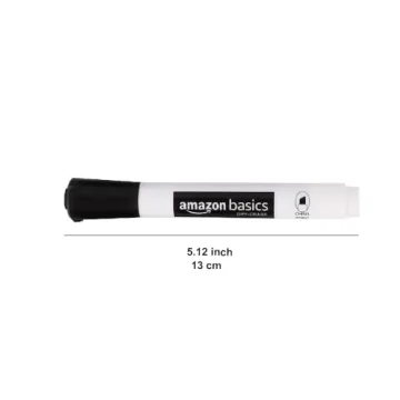 Vibrant Amazon Basics Dry Erase Markers in Assorted Colors