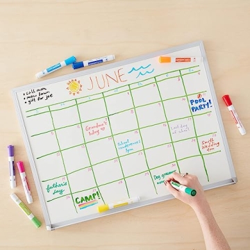 Vibrant Amazon Basics Dry Erase Markers in Assorted Colors