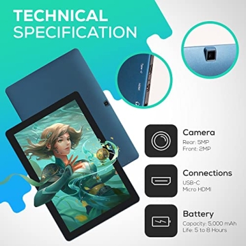 PicassoTab X Drawing Tablet - Perfect for Young Artists!