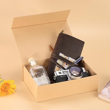 RayofSun Brown Gift Boxes for Presents Ideal for Any Occasion