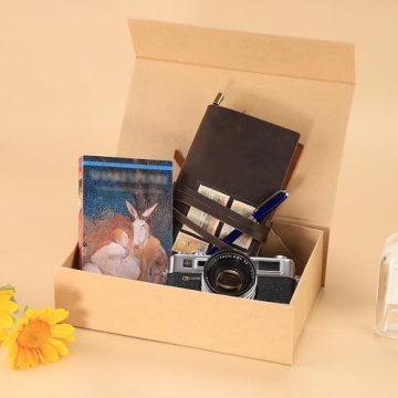 RayofSun Brown Gift Boxes for Presents Ideal for Any Occasion