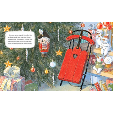 Little Red Sleigh Christmas Book for Kids - Dream Big