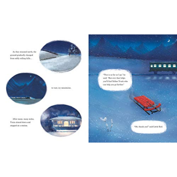 Little Red Sleigh Christmas Book for Kids - Dream Big
