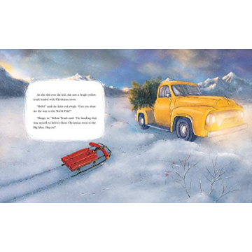 Little Red Sleigh Christmas Book for Kids - Dream Big