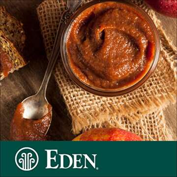 Eden Organic Apple Butter No Sugar Added 17 oz