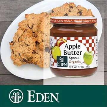 Eden Organic Apple Butter No Sugar Added 17 oz