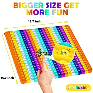 Jumbo Pop It 15.7 Inch Fidget Toy for Kids and Adults