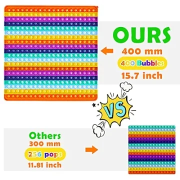 Jumbo Pop It 15.7 Inch Fidget Toy for Kids and Adults