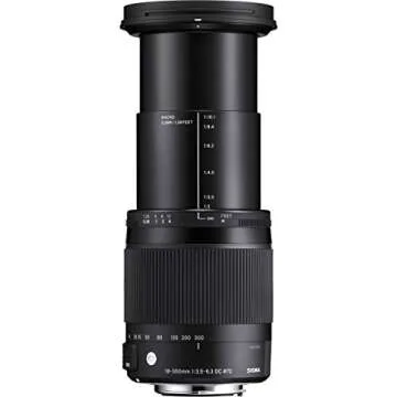 Sigma 18-300mm F3.5-6.3 Contemporary DC Macro OS HSM Lens for Canon