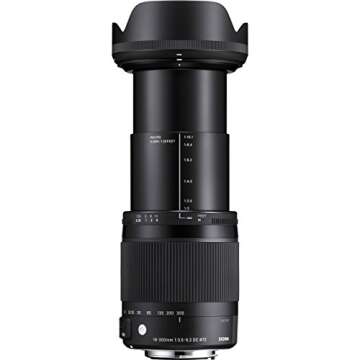 Sigma 18-300mm F3.5-6.3 Contemporary DC Macro OS HSM Lens for Canon