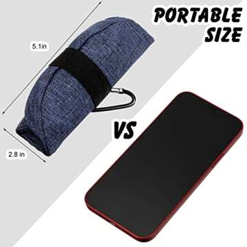 Meanplan 2 Pack Portable Dog Bowls Foldable Travel Dog Dish Portable Puppy Water and Food Bowl Pet Hiking Accessories for Small and Large Pets(Dark Blue,40 oz)