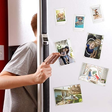 Acrylic Fridge Magnetic Frames for Instax Mini Photos Pack of 5