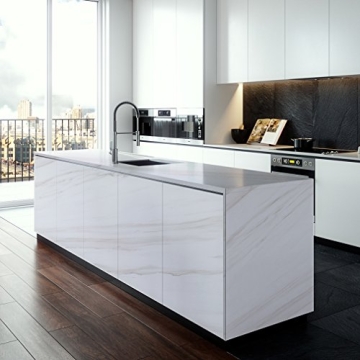 Oxdigi Marble Contact Paper for Stylish Countertops and Cabinets