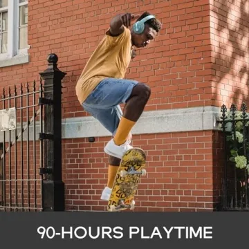 DOQAUS Bluetooth Headphones 90H Playtime ANC EQ Modes