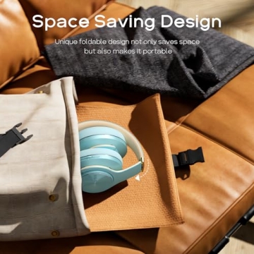 DOQAUS Bluetooth Headphones 90H Playtime ANC EQ Modes