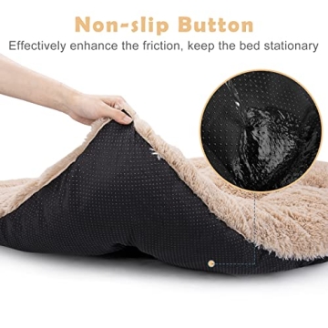 Comfortable JOEJOY Large Dog Bed Crate Pad for All Breeds