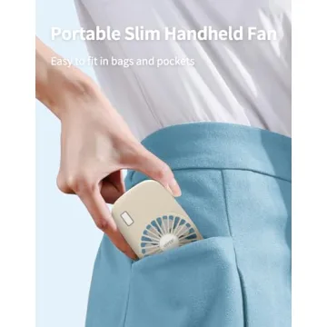 Aluan Mini Handheld Fan - Portable Cooling Solution