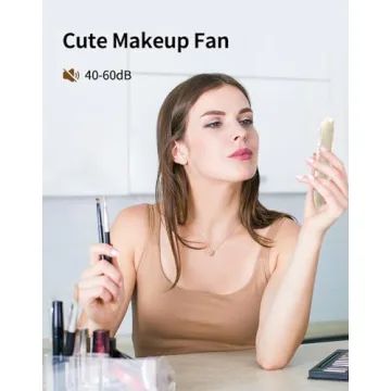 Aluan Mini Handheld Fan - Portable Cooling Solution