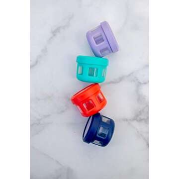 Ello Duraglass Meal Prep & Leak-Proof Condiment Containers