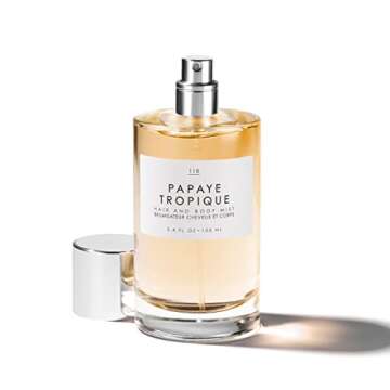 Le Monde Gourmand Papaye Tropique Hair & Body Mist - 3.4oz (100ml) - Floral, Fruity, Sandalwood Frag...
