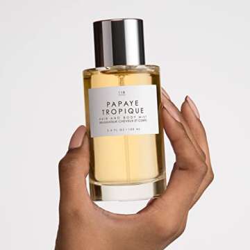 Le Monde Gourmand Papaye Tropique Hair & Body Mist - 3.4oz (100ml) - Floral, Fruity, Sandalwood Fragrance Notes