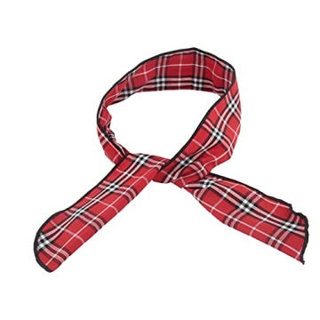 Carede Twist Bow Wire Headbands Head Wrap Retro Bowknot Polka Dot Lattice Design Rabbit ear Wired Hairbands Hair Holder Hair Accessory for Women and Girls,Pack of 9