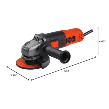 Affordable BLACK+DECKER Angle Grinder for DIY Enthusiasts