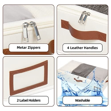 Yawinhe Under Bed Storage Organizers for Home Organization